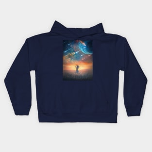 Cosmic Spirit Kids Hoodie